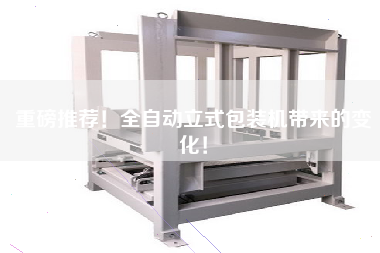 重磅推薦！全自動(dòng)立式包裝機(jī)帶來的變化！