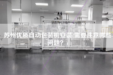 蘇州優(yōu)質(zhì)自動包裝機安裝(需要注意哪些問題？)