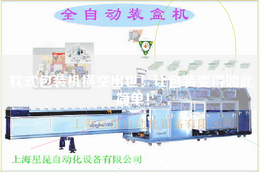 枕式包裝機(jī)橫空出世！讓包裝變得如此簡單！